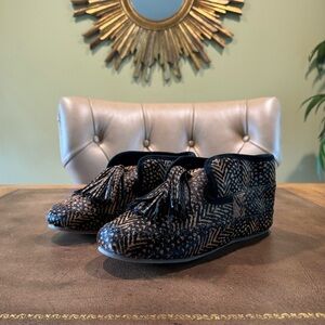 Anthropologie - Llani Calf Hair Shearling Moccasin (Size 39) - New with Dustbag